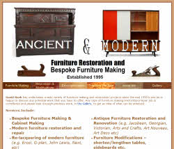 Ancient & Modern Furniture Restoration & Bespoke Furniture Making